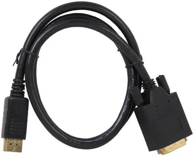 Alt view image 2 of 2 - Kaybles DP-DVI-3FT 3 ft. DisplayPort to DVI Cable, Display Port (DP) to DVI-D Male to Male Adapter Cable 1080P Compatible with PC, Laptop, HDTV, Projector, Monitor, and More, Gold-Plated