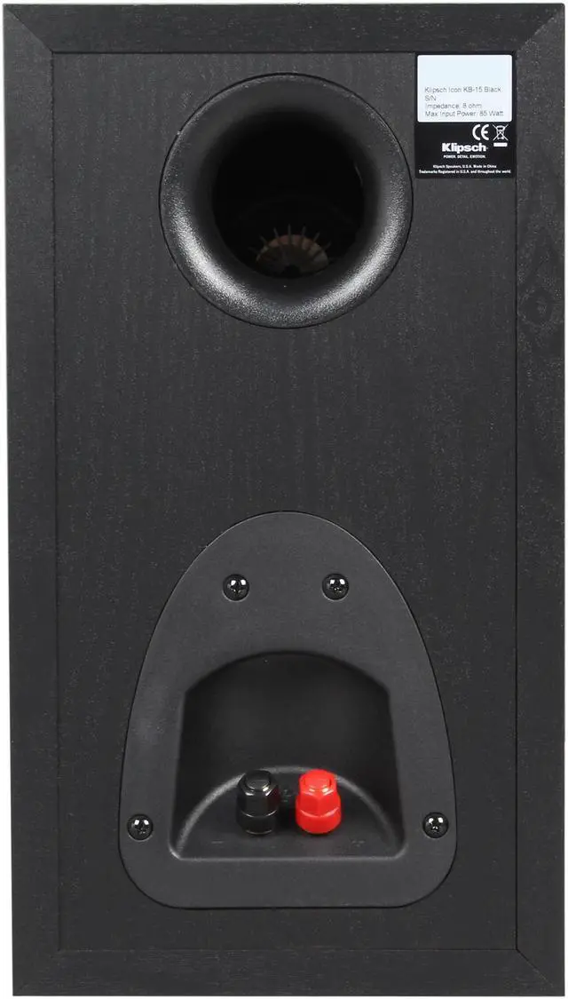 Alt view image 5 of 7 - Klipsch Icon KB-15 5.25" 2-way Bookshelf Speaker (Pair)
