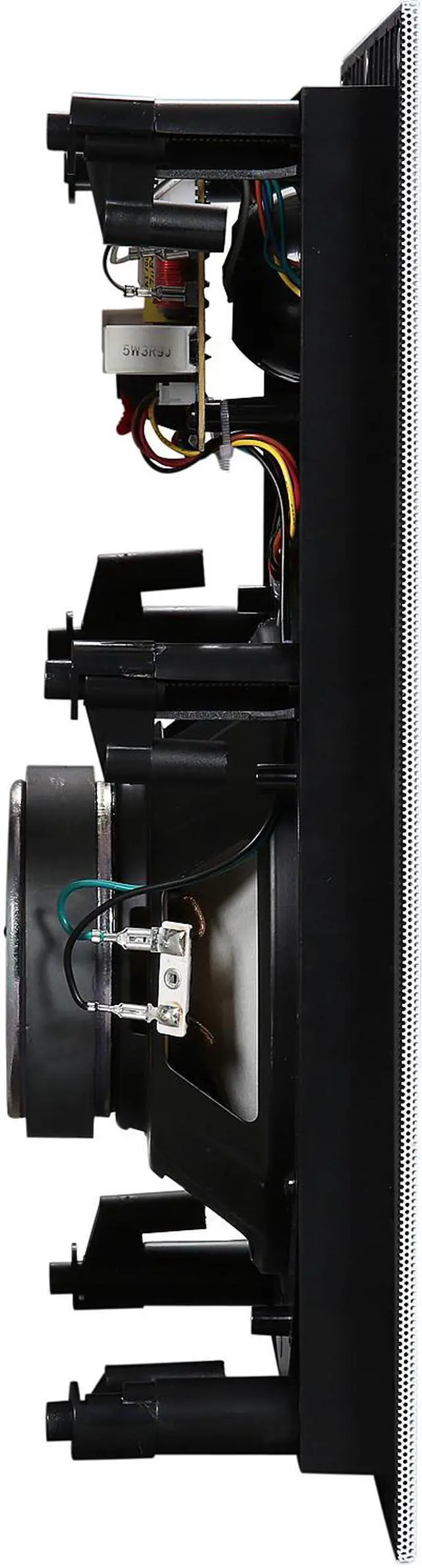 Alt view image 4 of 6 - Klipsch PRO 6800 80W 2-Way In-Wall Home Audio Speaker