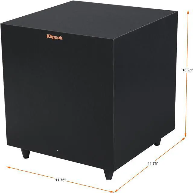 Alt view image 6 of 7 - Klipsch Reference R-8SW 8" Powered Subwoofer