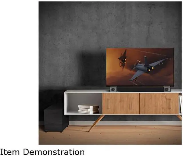 Alt view image 5 of 5 - Klipsch Cinema 400 2.1 Sound Bar System with Wireless Pre-Paired 8" Subwoofer - Black