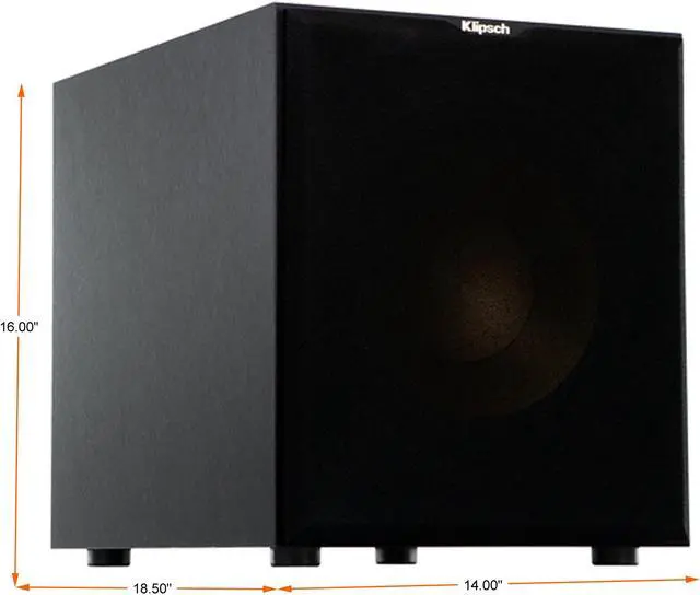 Alt view image 3 of 6 - Klipsch R-12SW Reference 12-Inch Powered Subwoofer - Black