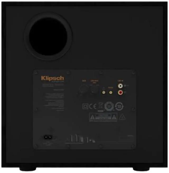 Alt view image 9 of 9 - Klipsch Reference R-101SW Powered Subwoofer (10-Inch, Black)