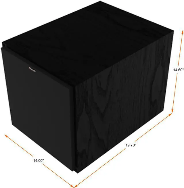 Alt view image 5 of 9 - Klipsch Reference R-101SW Powered Subwoofer (10-Inch, Black)