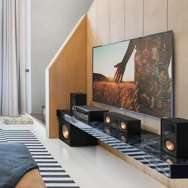 Alt view image 6 of 9 - Klipsch Reference R-50C Center Channel Speaker - Ebony