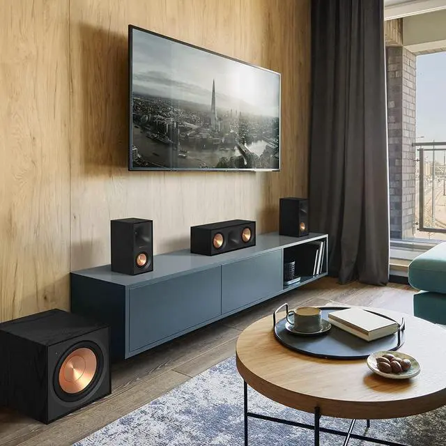 Alt view image 5 of 9 - Klipsch Reference R-50C Center Channel Speaker - Ebony