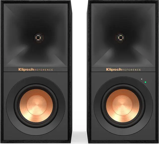 Alt view image 4 of 7 - Klipsch R-40PM 35W 2-Way Powered Speakers with 4"woofers (pair) - Black