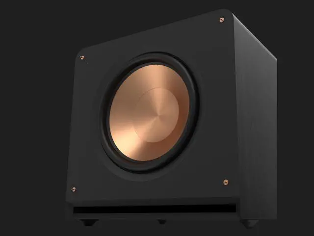 Alt view image 9 of 9 - Klipsch RP-1600SW HIGH-PERFORMANCE SUBWOOFERS - Ebony Vinyl