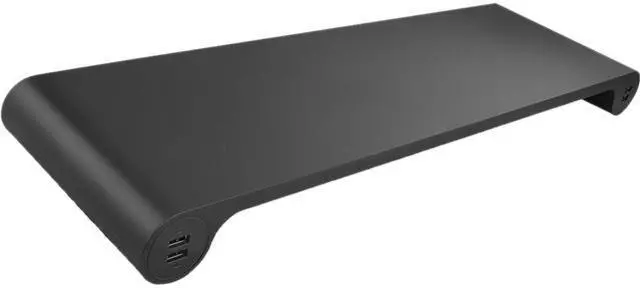 Alt view image 2 of 9 - Quirky PSPBP-BK01 Spacebar POP Monitor Stand and 6-Port USB Hub