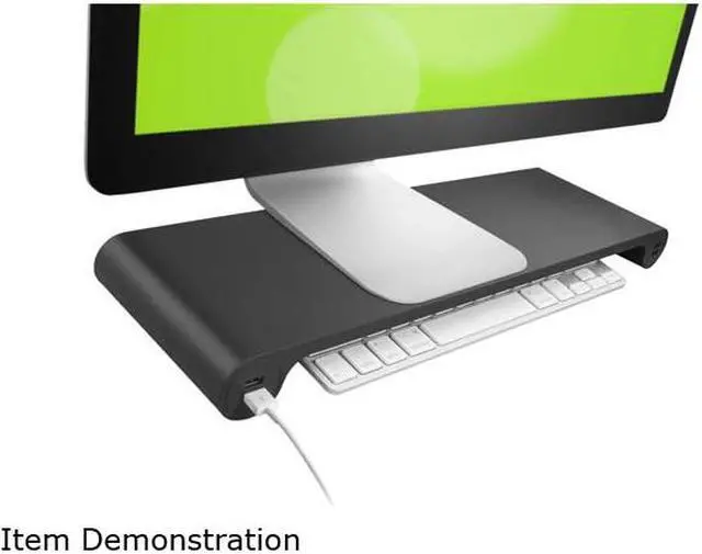 Main image of Quirky PSPBP-BK01 Spacebar POP Monitor Stand and 6-Port USB Hub