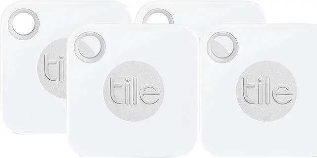 Alt view image 7 of 7 - Tile Mate with Replaceable Battery - Key Finder. Phone Finder. Anything Finder - 4-pack - RT-13004