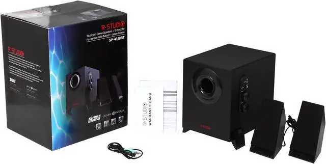 Alt view image 12 of 12 - Rosewill R-Studio SP-4310BT - 2.1 Bluetooth Speakers for PCs, Smartphones and Tablets