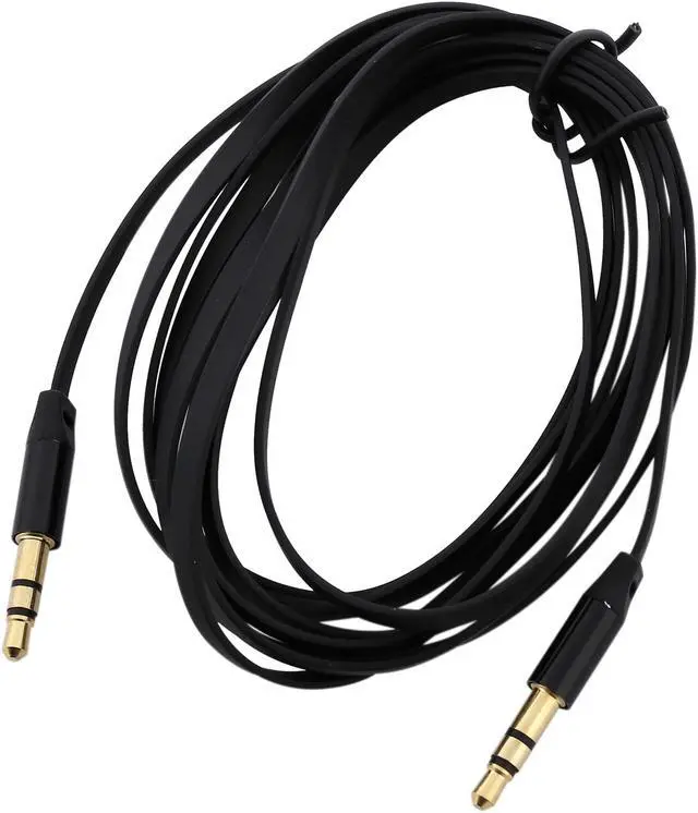 Alt view image 2 of 3 - Rosewill RAC-6BK - 6-Foot 3.5mm Flat Audio Cable, Black