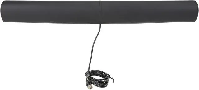 Alt view image 8 of 10 - Rosewill HDTV Indoor Antenna, 60 Mile Range with Amplifier Signal Booster, 5ft Coaxial Cable, Top Mounted, Supports UHF/VHF, 4K HD and ATSC 3.0 Ready - RHTA-18002