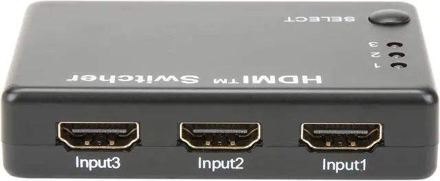 Alt view image 4 of 8 - Rosewill RCHS-18005 Mini HDMI Amplifier Switcher 3x1