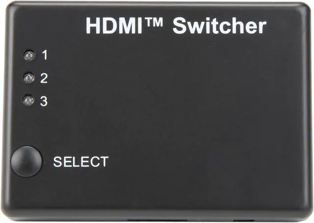 Alt view image 6 of 8 - Rosewill RCHS-18005 Mini HDMI Amplifier Switcher 3x1