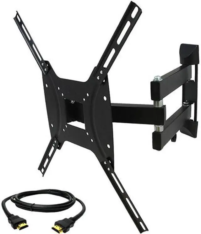Main image of Megamounts GML643-HDMI-BNDL < 60" Full Motion Wall Mount for 26-55 in. Plasma-LCD-LED TV's With HDMI