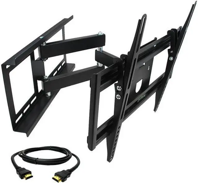 Main image of Megamounts GMW643-HDM-BNDL 26" - 55" Full Motion Wall Mount for 26-55 in. Displays with HDMI