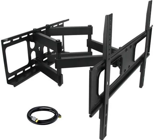 Main image of Megamounts GMW866-HDMI-BNDL-2 32" - 70" Full Motion Double Articulating Wall Mount for 32-70 Inch Displays with HDMI Cable