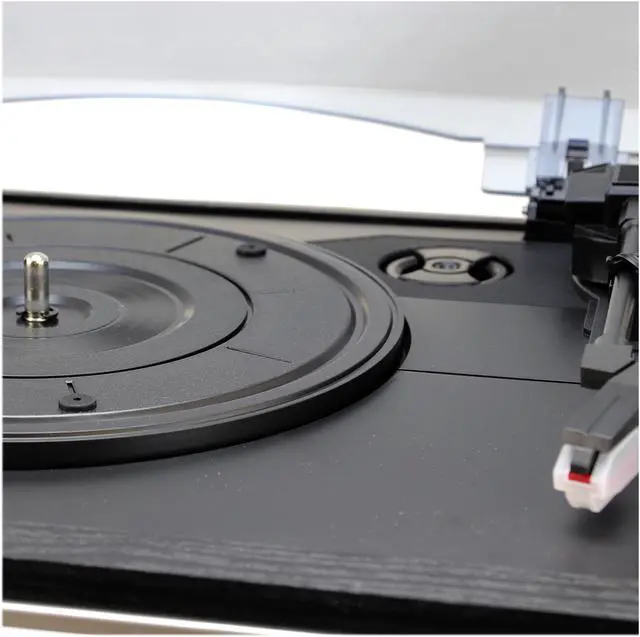 Alt view image 5 of 5 - Trexonic TRX-28SP 3-Speed Turntable With CD Player, FM Radio, Bluetooth, USB/SD Recording