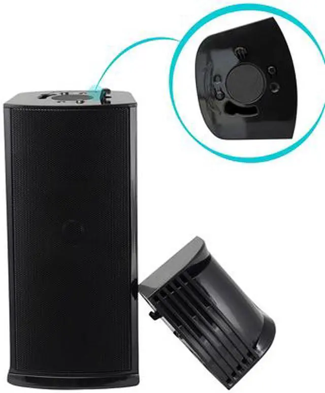Alt view image 4 of 4 - BeFree Sound BFS-631HN 4.1 CH 4.1 Channel Multimedia Wired Speaker Shelf System System