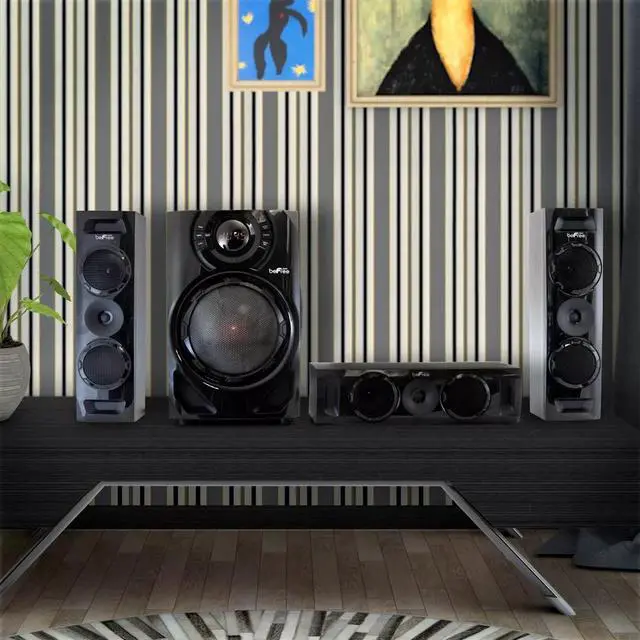 Alt view image 2 of 3 - BeFree Sound BFS-510C 5.1 CH Surround Sound Bluetooth Speaker System