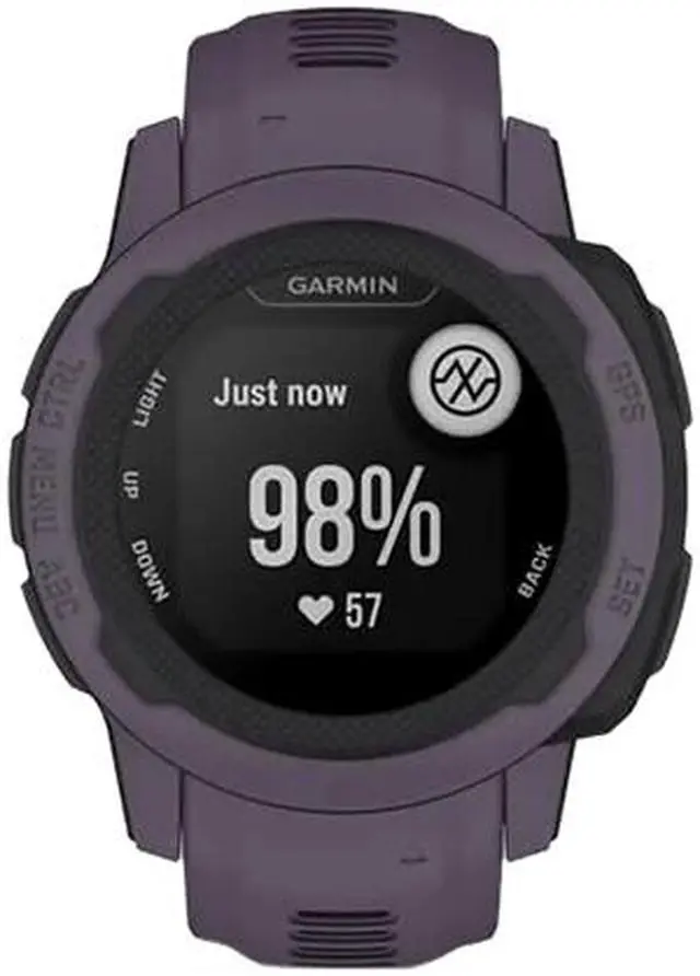 Alt view image 2 of 12 - Garmin Instinct 2S - Standard Edition Smart Watch Deep Orchid