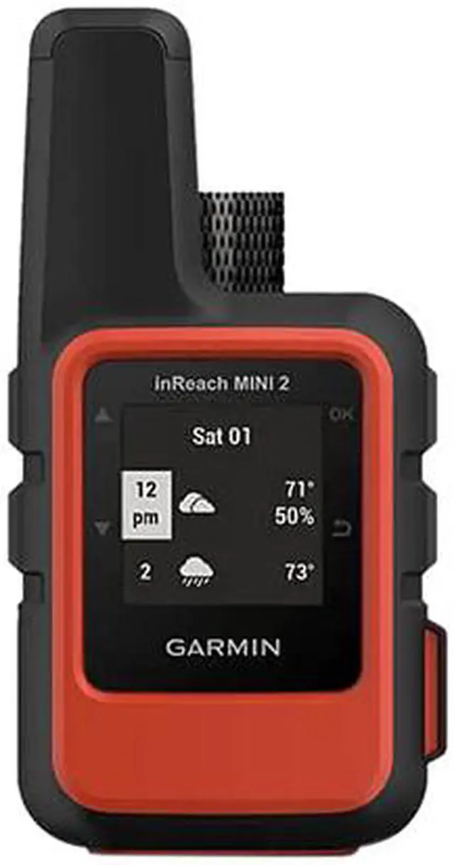 Alt view image 3 of 13 - Garmin inReach Mini 2 (010-02602-00) Flame Red Compact Satellite Communicator