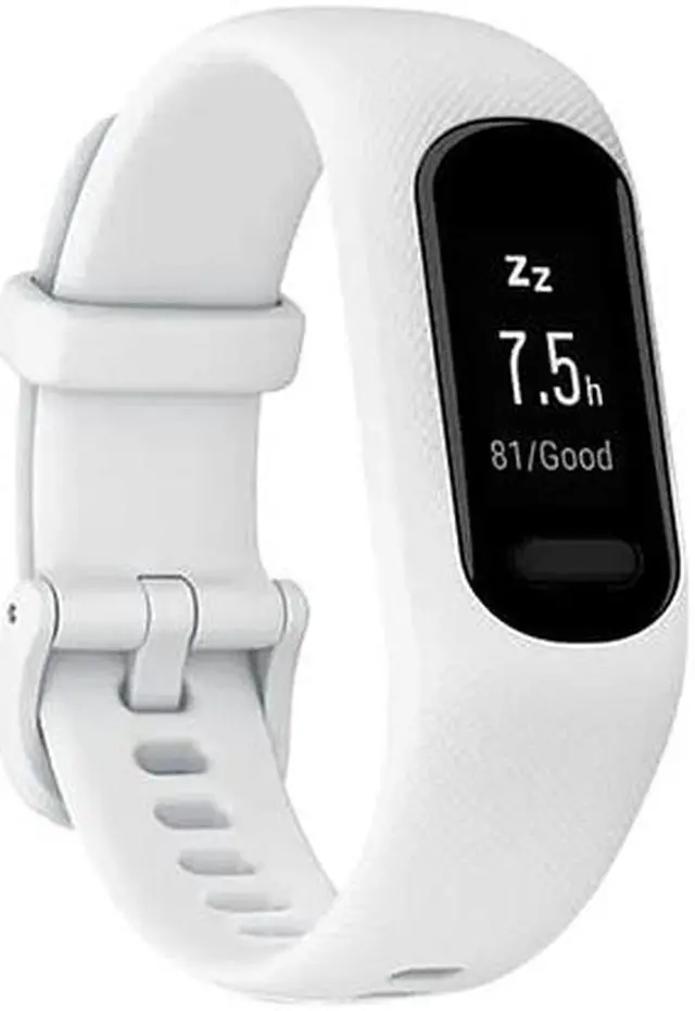 Alt view image 2 of 8 - Garmin Vívosmart 5, Small/Medium, White | Fitness Tracker 010-02645-01
