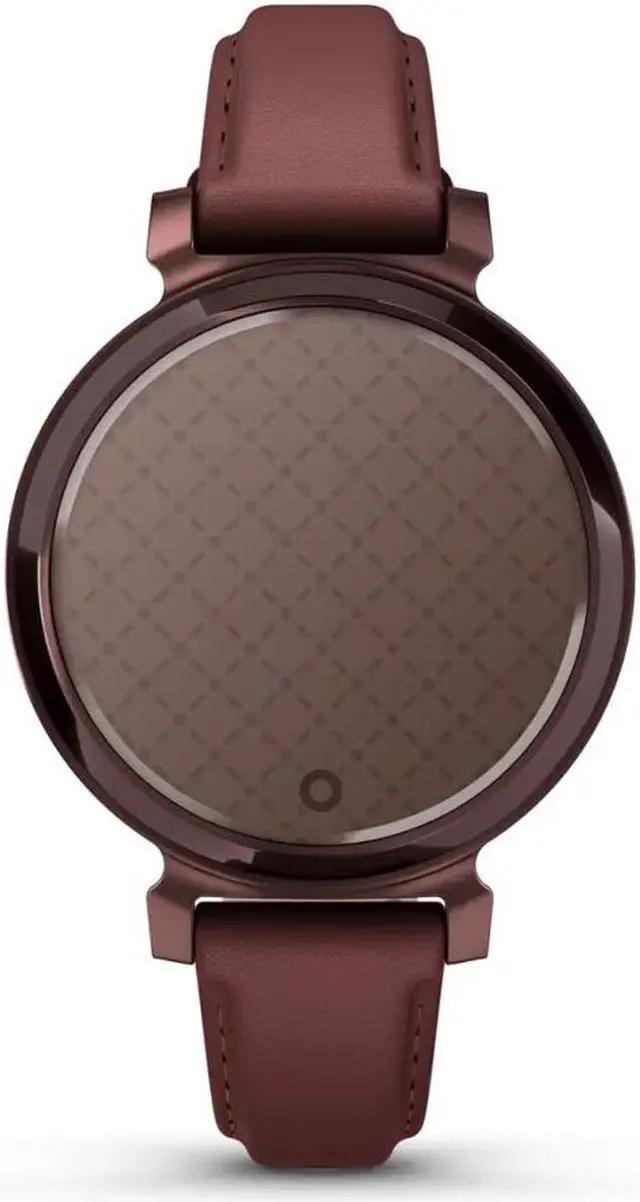 Alt view image 2 of 4 - Garmin Lily 2 Classic Dark Bronze with Mulberry Leather Band
