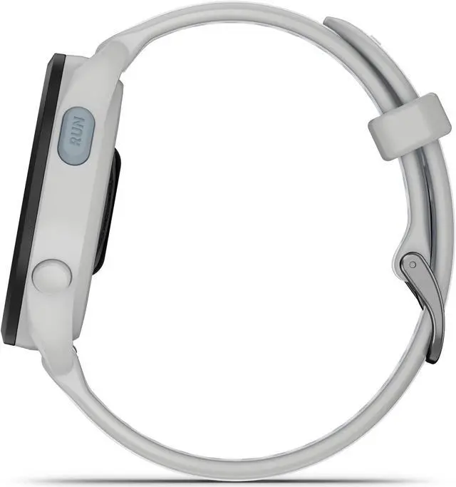 Alt view image 3 of 4 - Garmin Forerunner 165, Mist Grey/Whitestone | GPS Running Smart Watch 010-02863-21