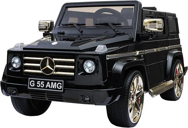 Kool Karz Mercedes Benz G55 AMG Electric Ride on Toy Car, Black