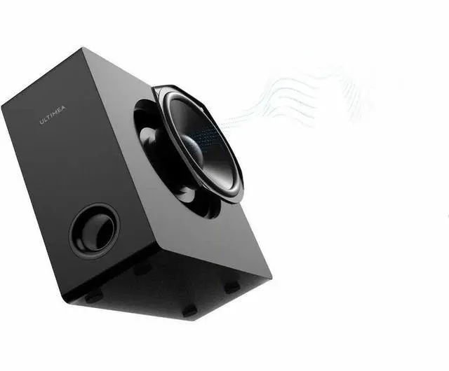 Alt view image 4 of 5 - Ultimea Nova S50 2.1CH Dolby Atmos Bluetooth Sound Bar Speaker U2120 - Black