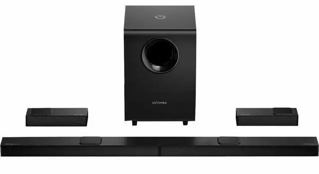 Alt view image 2 of 4 - Ultimea Nova S90 7.1.4CH Dolby Atmos Bluetooth Sound Bar Speaker System U4420 - Black