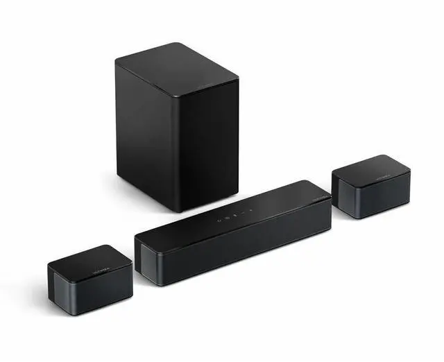 Main image of Ultimea Poseidon D50 5.1CH Bluetooth Sound Bar Speaker System with APP Control U2500 (2025 New Version) - Black