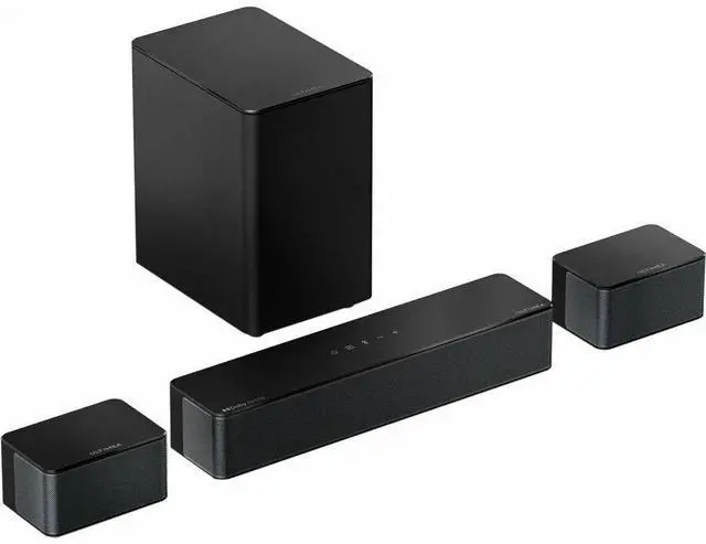 Main image of Ultimea Poseidon D60 5.1CH Bluetooth Sound Bar Speaker System with APP Control U2520 (2025 New Version) - Black