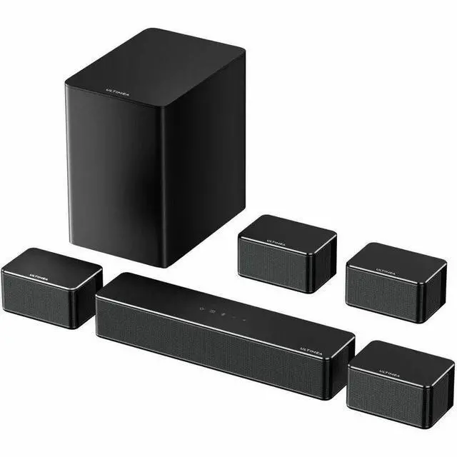 Alt view image 2 of 6 - Ultimea Poseidon D70 7.1CH Bluetooth Speaker System (U2600) - Black