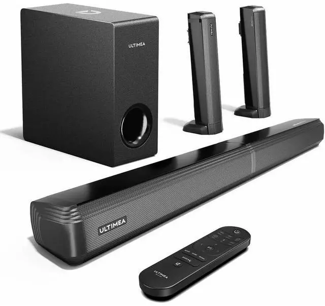 Main image of Ultimea Apollo S60 Dolby Atmos 4.1CH Detachable Bluetooth Soundbar (U3620) - Black