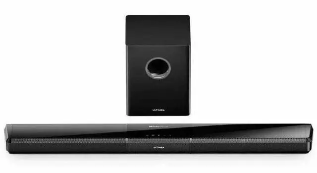 Alt view image 2 of 5 - Ultimea Apollo S80 5.1CH Dolby Atmos Bluetooth Sound Bar Speaker System U3720 - Black