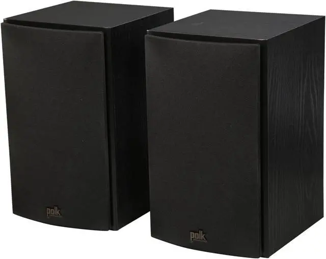 Alt view image 2 of 6 - Polk Audio T15 Home Theater and Music Bookshelf Speaker (Black/Pair)