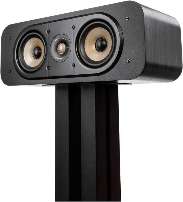 Alt view image 3 of 11 - Polk Audio - Signature Elite ES30 Hi-Res Center Channel Speaker - Stunning Black