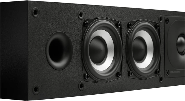 Xt35 Open Box: Polk Monitor XT35 Slim High Resolution Center Channel Speaker ...