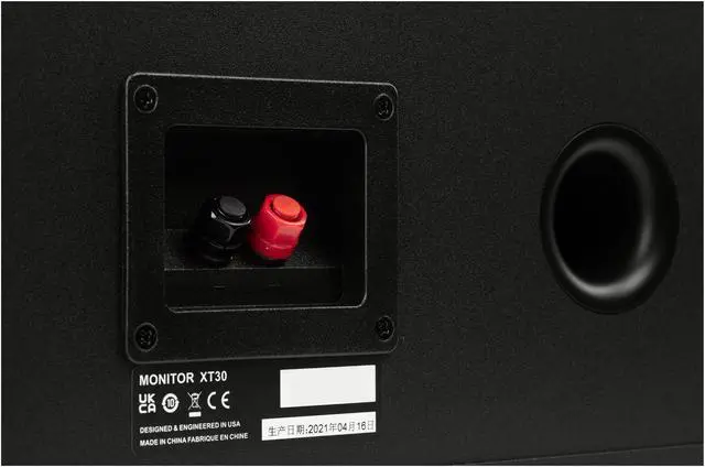 Alt view image 10 of 11 - Polk Monitor XT30 High-Resolution Center Channel Speaker - Black