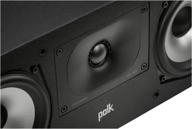Alt view image 9 of 11 - Polk Monitor XT30 High-Resolution Center Channel Speaker - Black