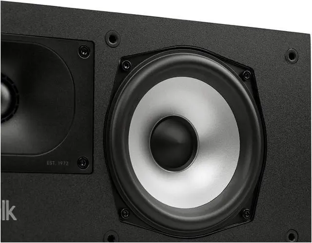 Alt view image 8 of 11 - Polk Monitor XT30 High-Resolution Center Channel Speaker - Black