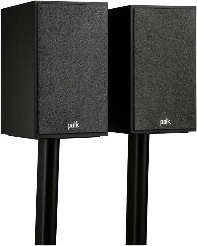 Alt view image 6 of 10 - Polk Audio Monitor XT20 High-Resolution Large Bookshelf Speaker Pair - Black