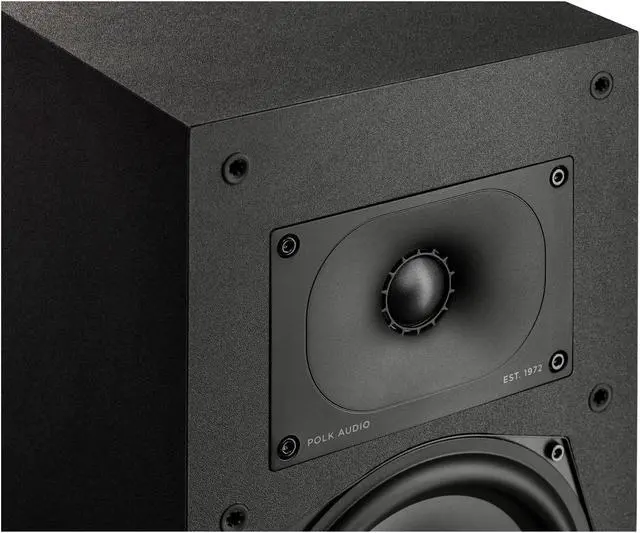 Alt view image 7 of 10 - Polk Audio Monitor XT20 High-Resolution Large Bookshelf Speaker Pair - Black