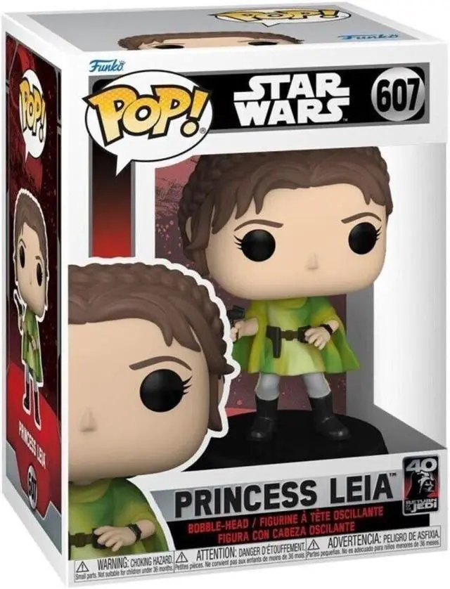 Alt view image 2 of 2 - Funko Pop! Princess Leia #607 Return of the Jedi  70747