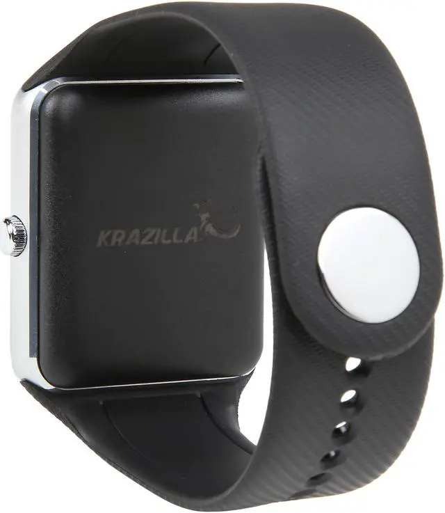 Alt view image 4 of 6 - Krazilla Bluetooth Smart Watch for Android Phones - Silver