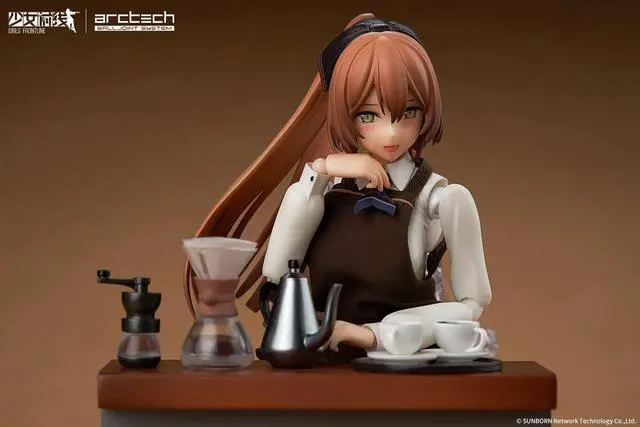 Alt view image 2 of 3 - Girls Frontline Springfield Aromatic Silence 1:7 Series Figure